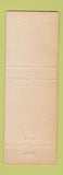 Matchbook Cover - Atlantic Burnett Radio TV