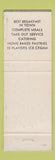 Matchbook Cover - Dutch Mill Grill