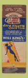 Matchbook Cover - Will King's Koffee Kup San Francisco CA girlie WORN