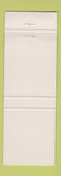 Matchbook Cover - Portland Cement Mason City IA WEAR