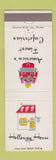Matchbook Cover - Holloway House Chicago Skokie IL Washington DC WORN
