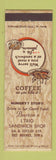 Matchbook Cover - Burton's Sandwich Shop Des Moines IA
