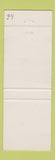 Matchbook Cover - Hugh O'Neill Mine Mill Supply Timmins Sudbury ON