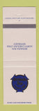 Matchbook Cover - Bermuda Run Country Club Bermuda Run NC