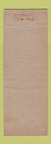 Matchbook Cover - Link Belt Conveyor Chicago Atlanta San Francisco WEAR