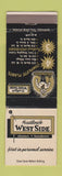 Matchbook Cover - Hudlow's West Side Cleaners Lafayette IN