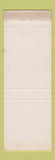Matchbook Cover - Melvin Garrett Cabinets Russell KS YELLOW