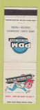 Matchbook Cover - PDM Steel Santa Clara Sacramento Stockton CA