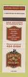 Matchbook Cover - Kozlak's Royal Oak Restaurant Shoreview MN