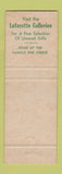 Matchbook Cover - Lafayette House Foxboro MA
