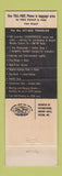 Matchbook Cover - International Hotel Los Angeles CA airport