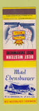 Matchbook Cover - Motel Ebensburger PA