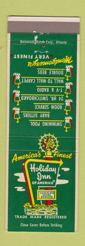 Matchbook Cover - Holiday Inn Montgomery AL