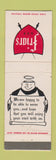 Matchbook Cover - Friars Restaurant Santa Monica CA