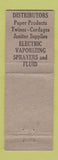 Matchbook Cover - Southwestern Mill El Paso TX WEAR