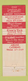 Matchbook Cover - Four Winds Restaurant Kansas City MO