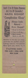 Matchbook Cover - Hazel Bishop Lipstick