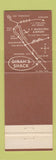 Matchbook Cover - Dinah's Shack Palo Alto CA