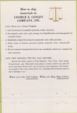 Matchbook Cover - Conley Co Metal Refiners Cranston RI 40 Strike