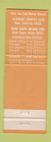 Matchbook Cover - Fred Harvey Furnace Creek Inn Death Valley CA