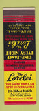 Matchbook Cover - Lorelei Restaurant New York City