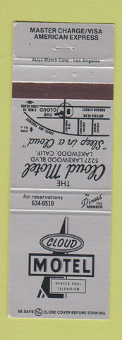Matchbook Cover - Cloud Motel Lakewood CA