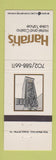 Matchbook Cover - Harrah's Casino Lake Tahoe NV