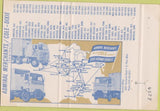 Matchbook Cover - Admiral Merchants Trucking Cole Dixie 40 Strike