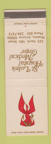 Matchbook Cover - St Luke's Hospital Medical Center Phoenix AZ