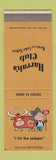Matchbook Cover - Harrah's Club Casino Reno Lake Tahoe CA