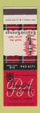 Matchbook Cover - Penn Alto Motor Hotel Altoona PA