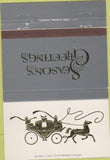Matchbook Cover - Peoples Federal Savings Sidney OH 40 Strike