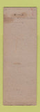 Matchbook Cover - Dorothy Wilkens  Radio Music Diamond 1930's