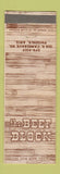 Matchbook Cover - Beef Block Phoenix AZ WEAR