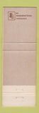 Matchbook Cover - Beef Block Phoenix AZ WEAR