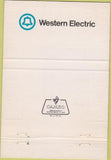 Matchbook Cover - Western Electric Phone co 40 Strike