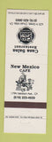 Matchbook Cover - Casa Salsa Restaurant Mexican Chula Vista CA