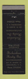 Matchbook Cover - Richardson Real Estate Greensboro NC WEAR