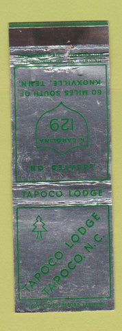 Matchbook Cover - Tapoco Lodge NC WEAR