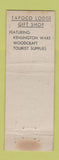 Matchbook Cover - Tapoco Lodge NC WEAR