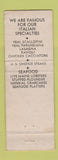 Matchbook Cover - Deno's Restaurant Fayetteville NC