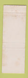 Matchbook Cover - Mecklenburg Hotel Charlotte NC