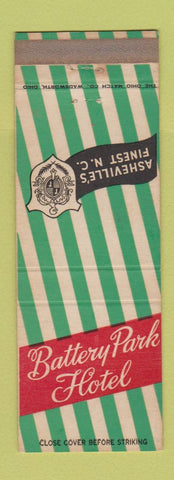 Matchbook Cover - Battery Park Hotel Asheville NC WEAR