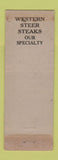 Matchbook Cover - Royal Palm Restaurant Rocky Mount NC WEAR