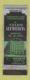 Matchbook Cover - Yadkin Hotel Salisbury NC WEAR