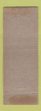 Matchbook Cover - Yadkin Hotel Salisbury NC WEAR