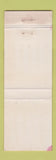 Matchbook Cover - Tony's Sanitary Restaurant Morehead City NC WEAR