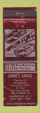 Matchbook Cover - Bonnie's Garage Jamestown NY WEAR