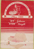 Matchbook Cover - DTS Liquors Cheyenne WY Elephant 40 Strike