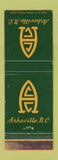 Matchbook Cover - Asheville Country Club? NC WEAR